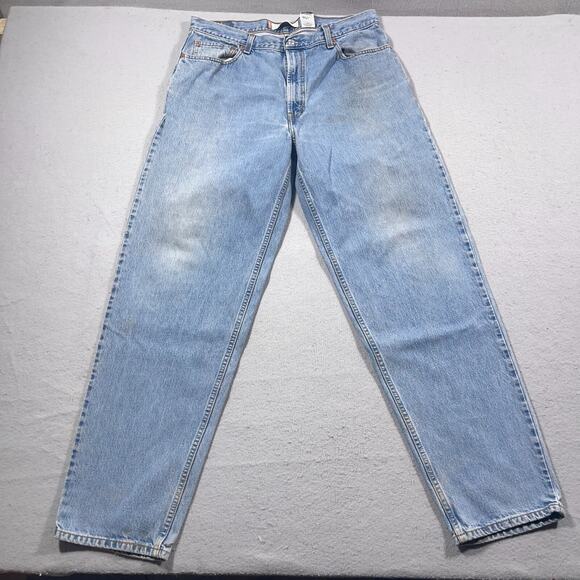 Vintage Levi's 560 Jeans Men 35x33 Light Wash Comfort Fit‎ Tag Blue 38x34 - Picture 1 of 16